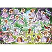 Omalovánky A4 se samolepkami Sofie První