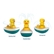 Plovoucí loďka s kačenkami