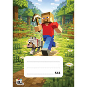 Školní sešit 543 (A5) Videogames Minecraft