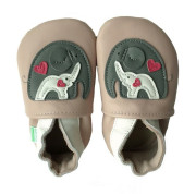 Kožené capáčky Barefoot Vel. XXL (2-3 roky) Hopi Hop