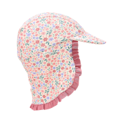 Plážová kšiltovka s ochranou krku Dreamy Flowerfield Little Dutch