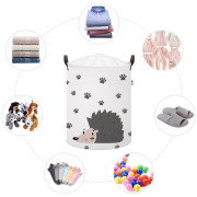 Koš na hračky bavlněný uzavíratelný 43 l Sipo