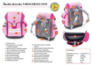 Školní aktovkový set ERGO ONE Kitty 3-dílný