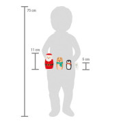 Matrjoška Vánoční edice Small foot