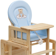 PVC vložka do dřevěných židliček - modrá