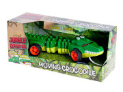 Jungle Expedition krokodýl 31 cm jezdícse světlem a zvukem
