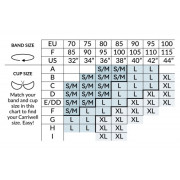 2x Original mateřská a kojící podprsenka béžová a černá Carriwel