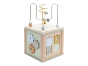 Kostka s aktivitami dřevěná Husa