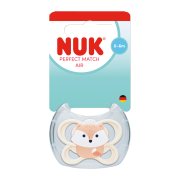 Dudlík Perfect Match Air 0-6 m 1 ks box Nuk 