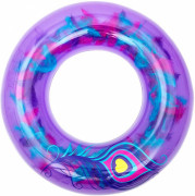 Kruh nafukovací 91 cm s barevným peřím