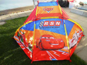 Plážový stan Cars