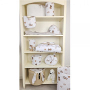 Prostěradlo do postýlky 120 x 60 cm, bavlna Miminu