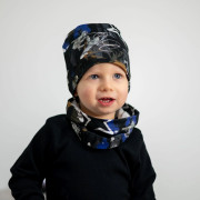 Jarní čepice Skateboard star - černá Esito