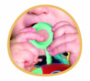 Tahoulíček beruška plast 15 x 11 cm Babyted 