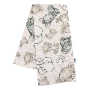 Flanelová plena s potiskem 70 x 80 cm New Baby