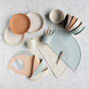 Set jídelní silikonový 4 ks Nattou