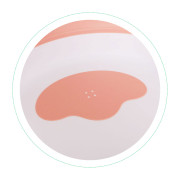 Dětská skládací cestovní vanička s odtokem růžová