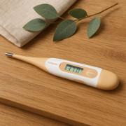 Digitální teploměr s měkkou koncovkou béžový BabyOno