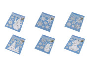 Vánoční samolepky plastické 3D