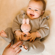 Chrastítko králíček Miffy Pink Flower Little Dutch