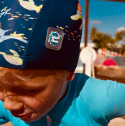 Plavecká čepice pro miminka a děti Splash About Turtle Tide