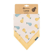 Bryndák bandana Luke 2 ks 3 m+ Beige Petite & Mars