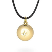 Těhotenská rolnička - Astra - zlatá