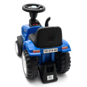 Dětské odrážedlo traktor s vlečkou a nářadím Baby Mix New Holland