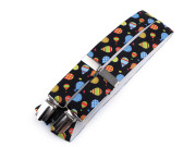 Šle-kšandy dětské s potiskem 2,5 x 60 cm