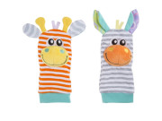 Dárkový set chrastící ponožky a náramky Jungle Friends Playgro