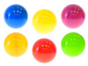 Míčky do hracích koutů 6 cm 50 ks 10 m+