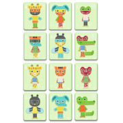 Magnetické Inzebox Mix Zvířátek Djeco