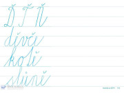 Písanka – velký pracovní sešit pro první třídu CZ