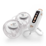 Odsávačka mateřského mléka Double Hands-free Gentle Flow Kinderkraft