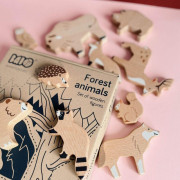 Zvířátka z lesa 10 ks Bajo