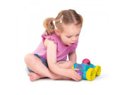 Závodní autíčko modré s vystřelovacími míčky Toomies