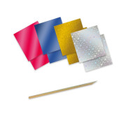 Kreativní sada Atelier Mini Třpytivé obrázky Magická škola Janod 