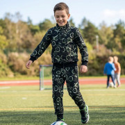 Dětské tepláky EasyFit Motokros - černé Esito