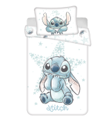Dětské bavlněné povlečení Lilo and Stitch White Star