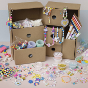 Kreativní sada Maxi box se zásuvkami Šperky Creativ Company