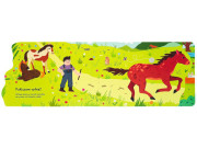 Tvarované leporelo se zvuky - Jaro