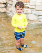 UV tričko s dlouhým rukávem do vody Lime