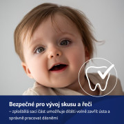 Dudlík svítící silikonový dynamický 2 ks Teddy Love 18 m+ Lovi