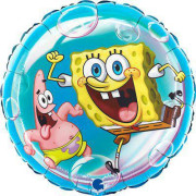 Kruh - SpongeBob 18"/46 cm fóliový balónek nafukovací