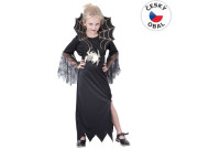 Kostým na karneval - Černá královna, 130 - 140 cm