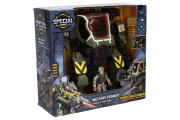 Robot bojový mecha vojenský s efekty set 26 cm