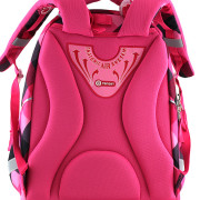 Školní batoh Minnie - Růžovo černé kostky