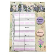 Diářová razítka Stampo Bullet Journal 67 ks - Rodinný kalendář Aladine 