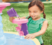 Spirálovitý vodní stůl - růžový