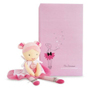 Doudou Jolijou Panenka baletka Lily Rose 36 cm